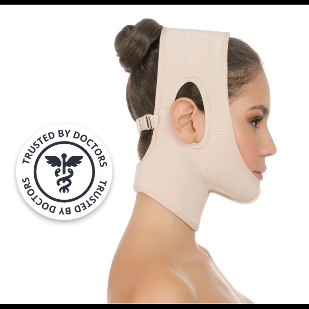 Post Surgery Compression Face Wrap